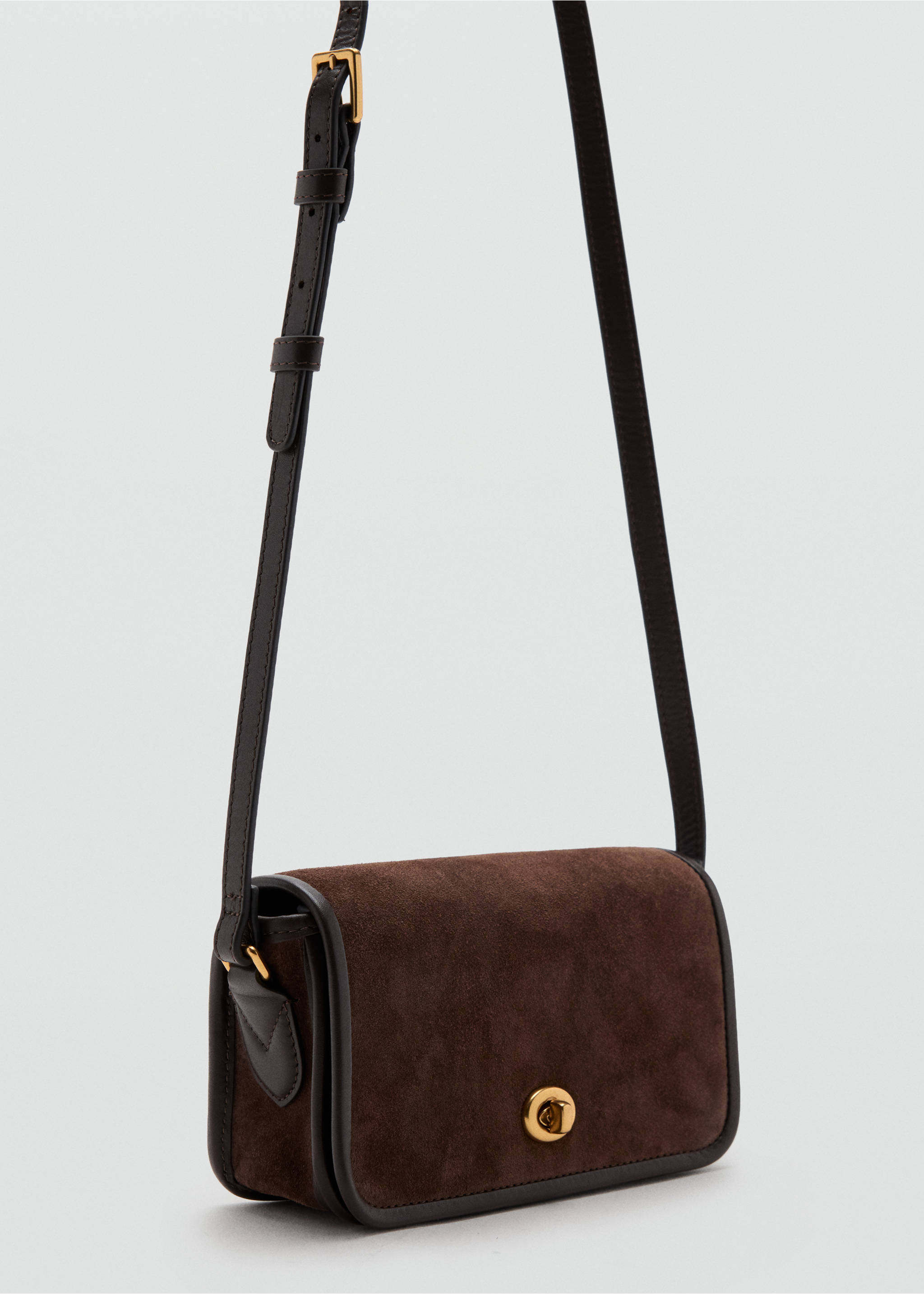 CROSSBODY BAG TERESA - رؤية وسط, شوكولاتة. Ref: 37035857-00.