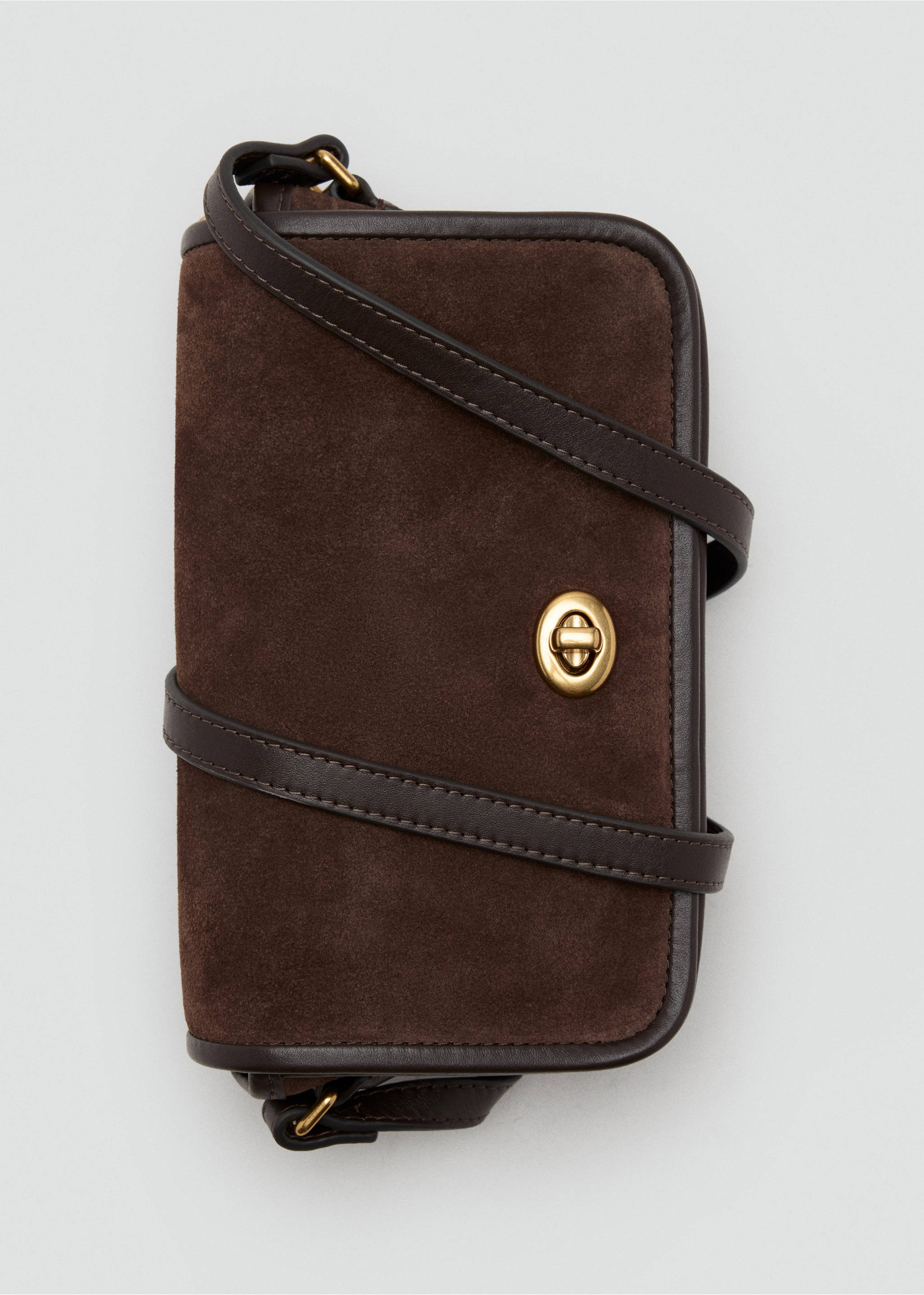 CROSSBODY BAG TERESA - تفاصيل المنتج 3, شوكولاتة. Ref: 37035857-00.