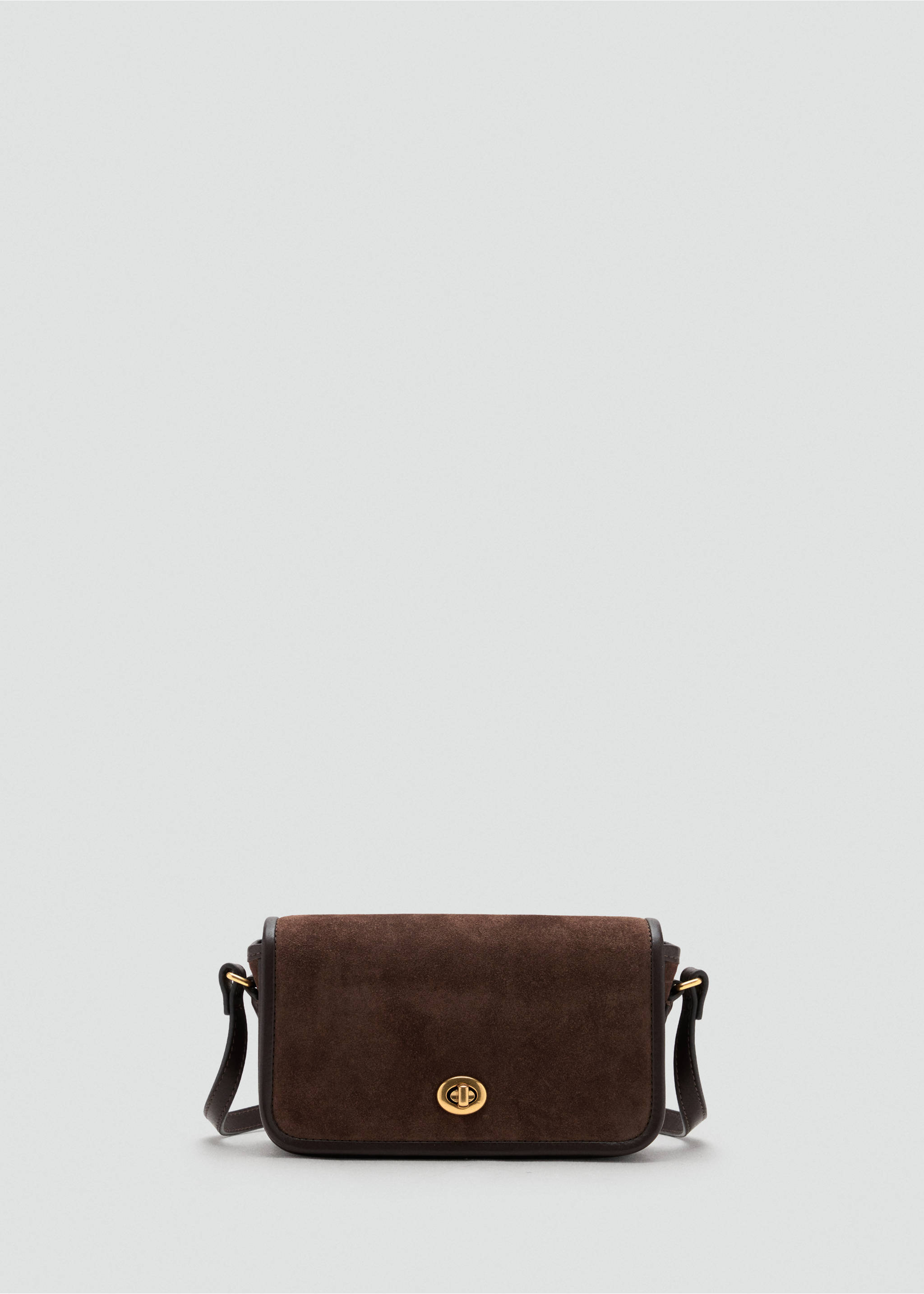 CROSSBODY BAG TERESA - منتج دون نموذج, شوكولاتة. Ref: 37035857-00.