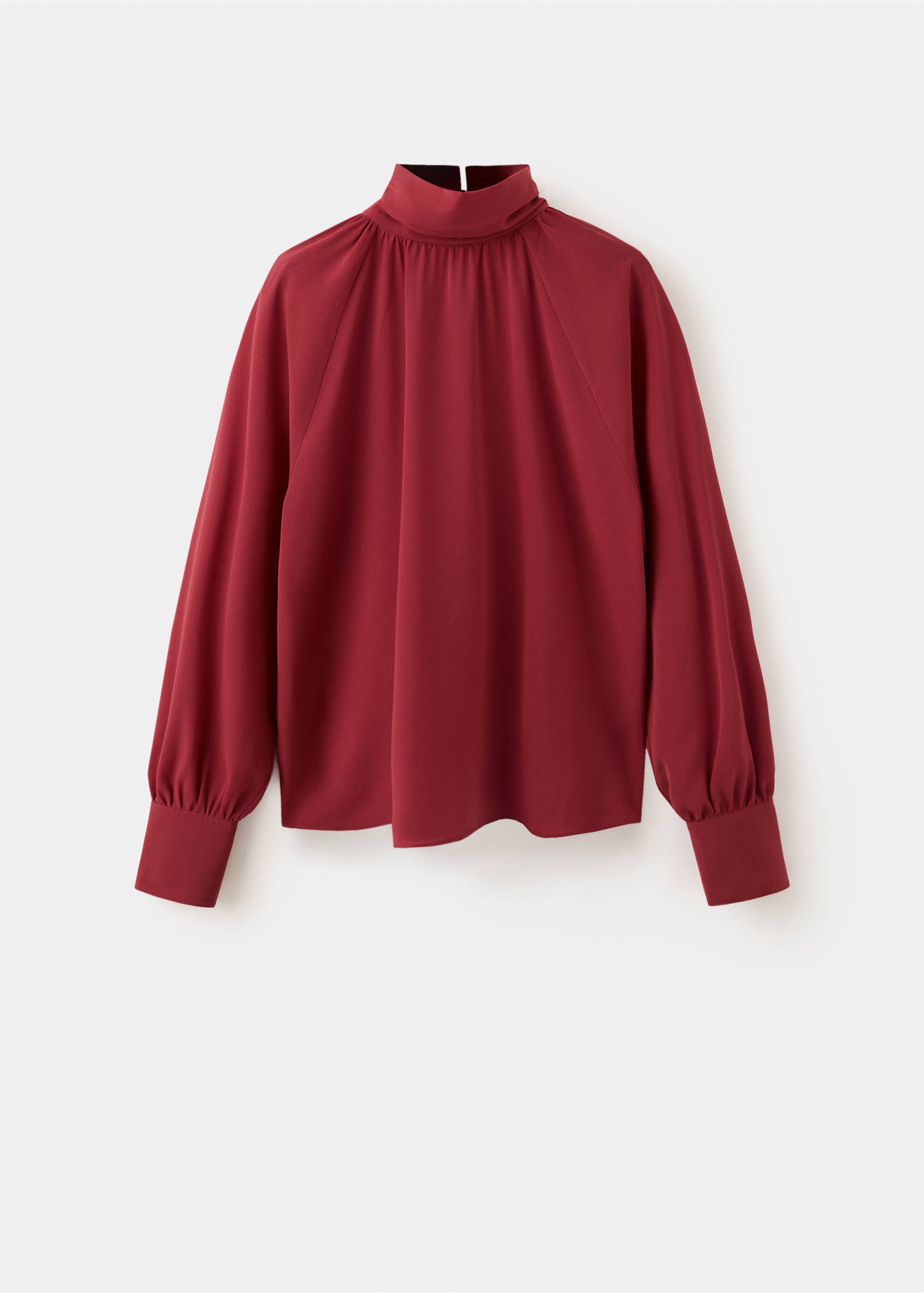 BLOUSE STUT - Article sans modèle, Grenat. Ref: 37035860-00.