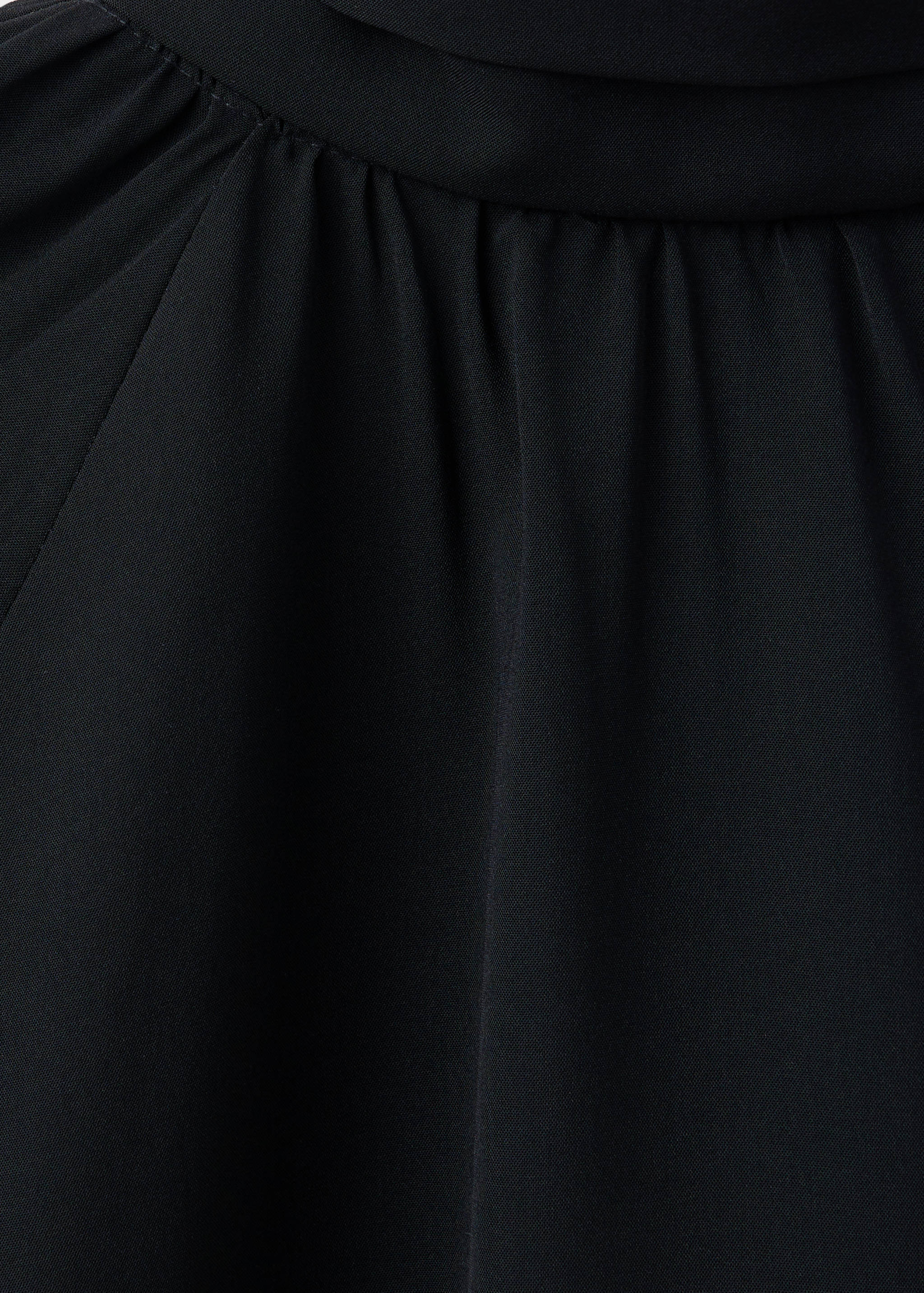 Blusa cuello perkins fruncido - Detalle del artículo 8