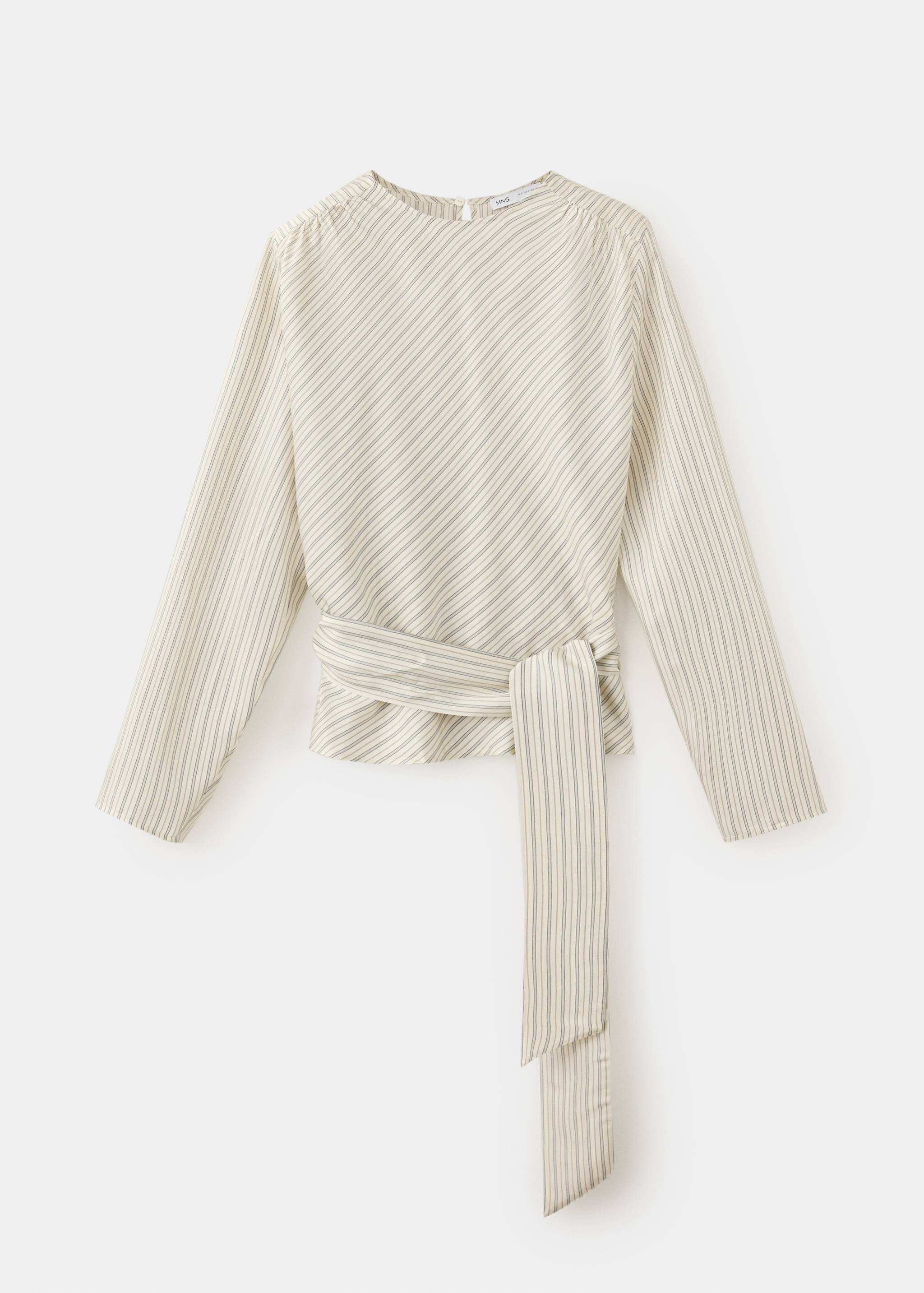 Blusa rayas lazada cintura - Artículo sin modelo
