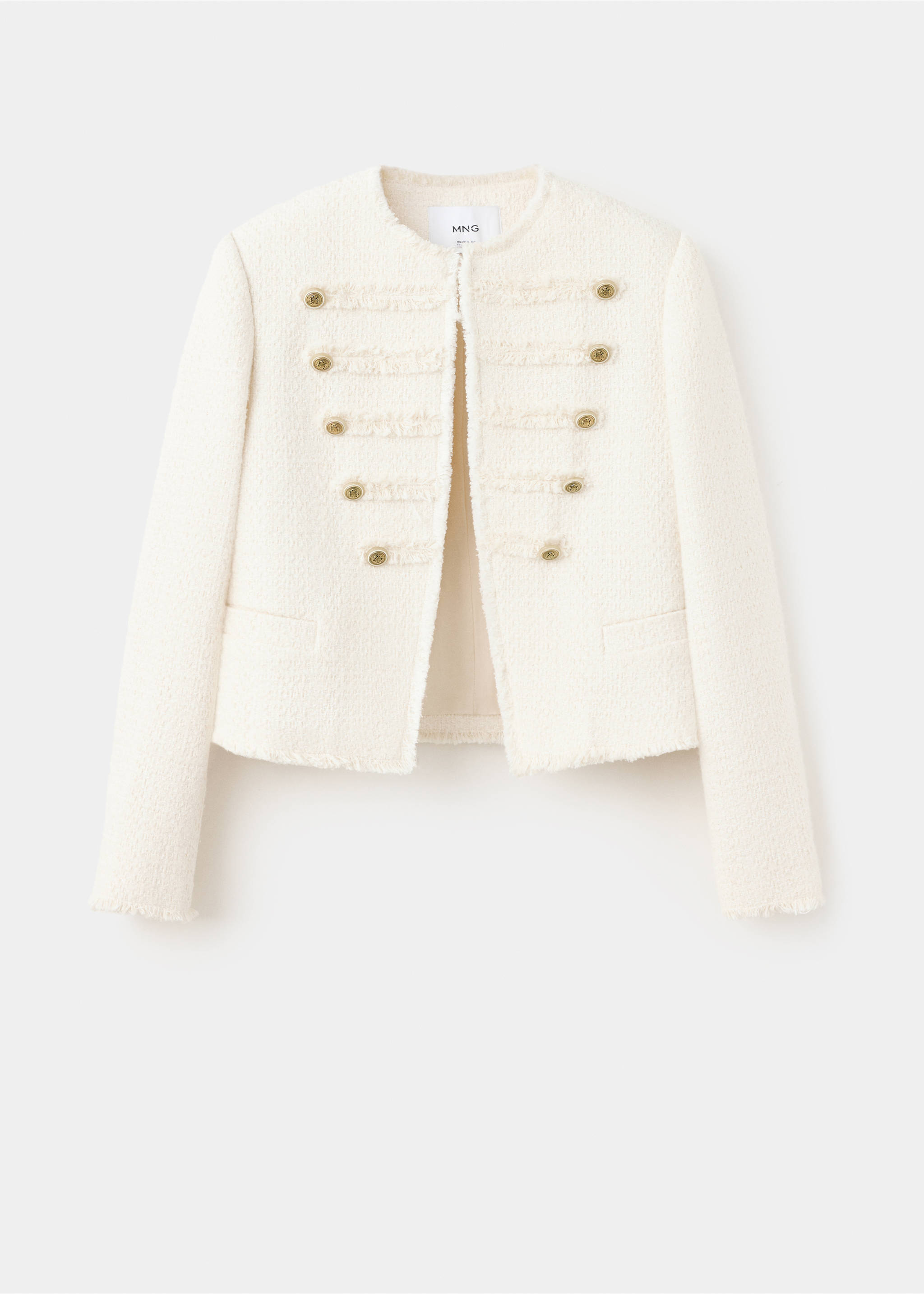 Veste carolina - Article sans modèle, Blanc cassé. Ref: 37035871-00.