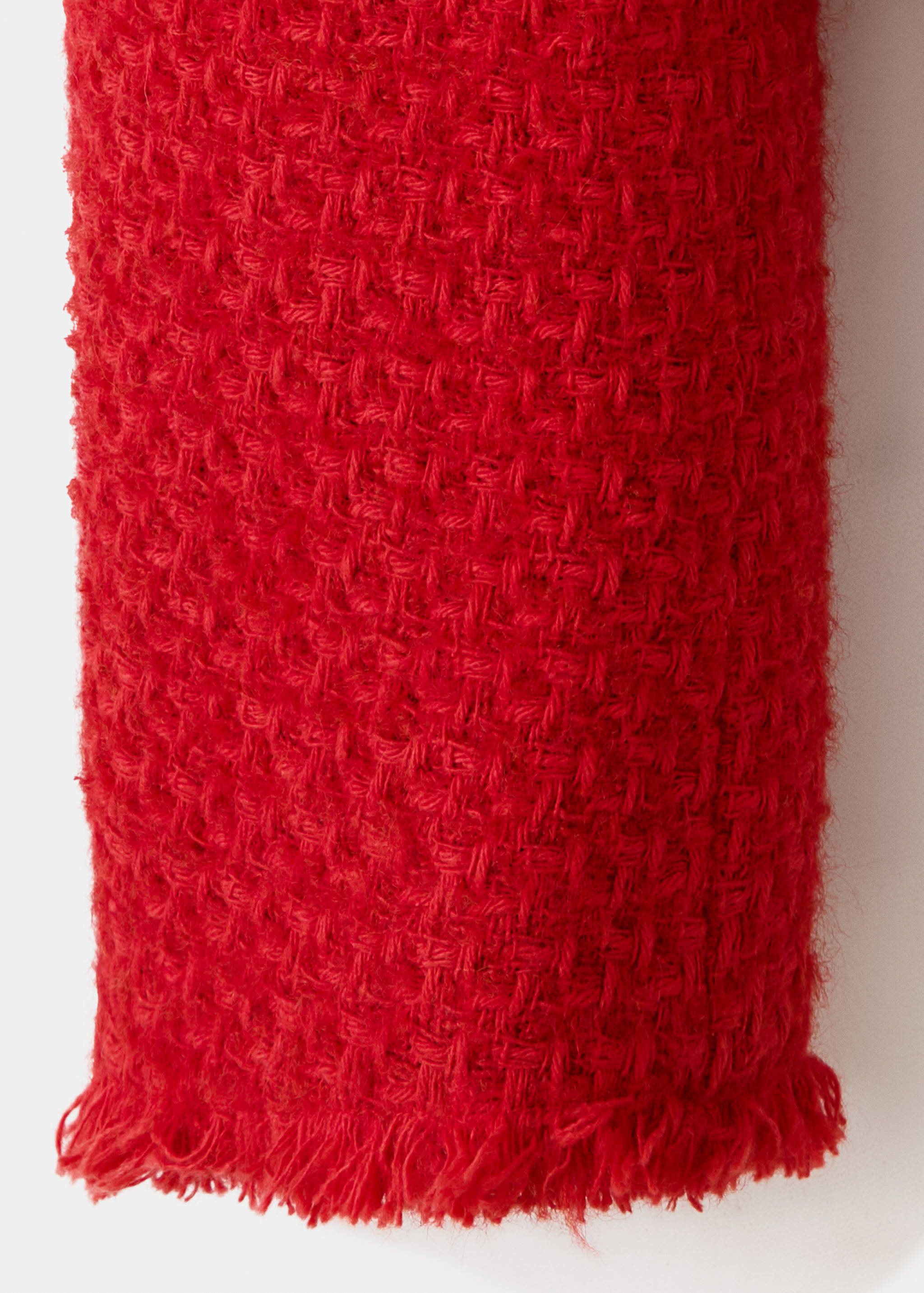 Tweed jacket with decorative frogging closures - Details of the article 0