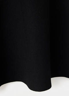 Fine-knit flared dress — Black 7