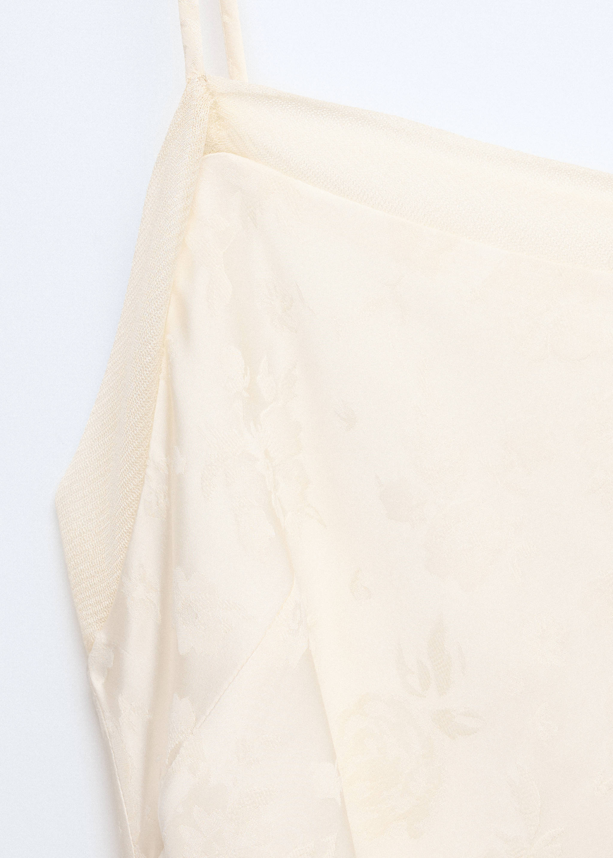 Vestido jacquard detalles seda - Detalle del artículo 8
