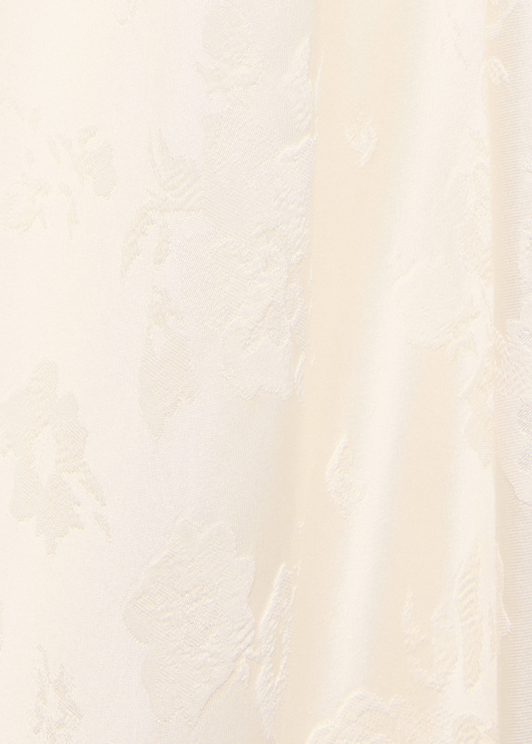 Vestido jacquard detalles seda - Detalle del artículo 0