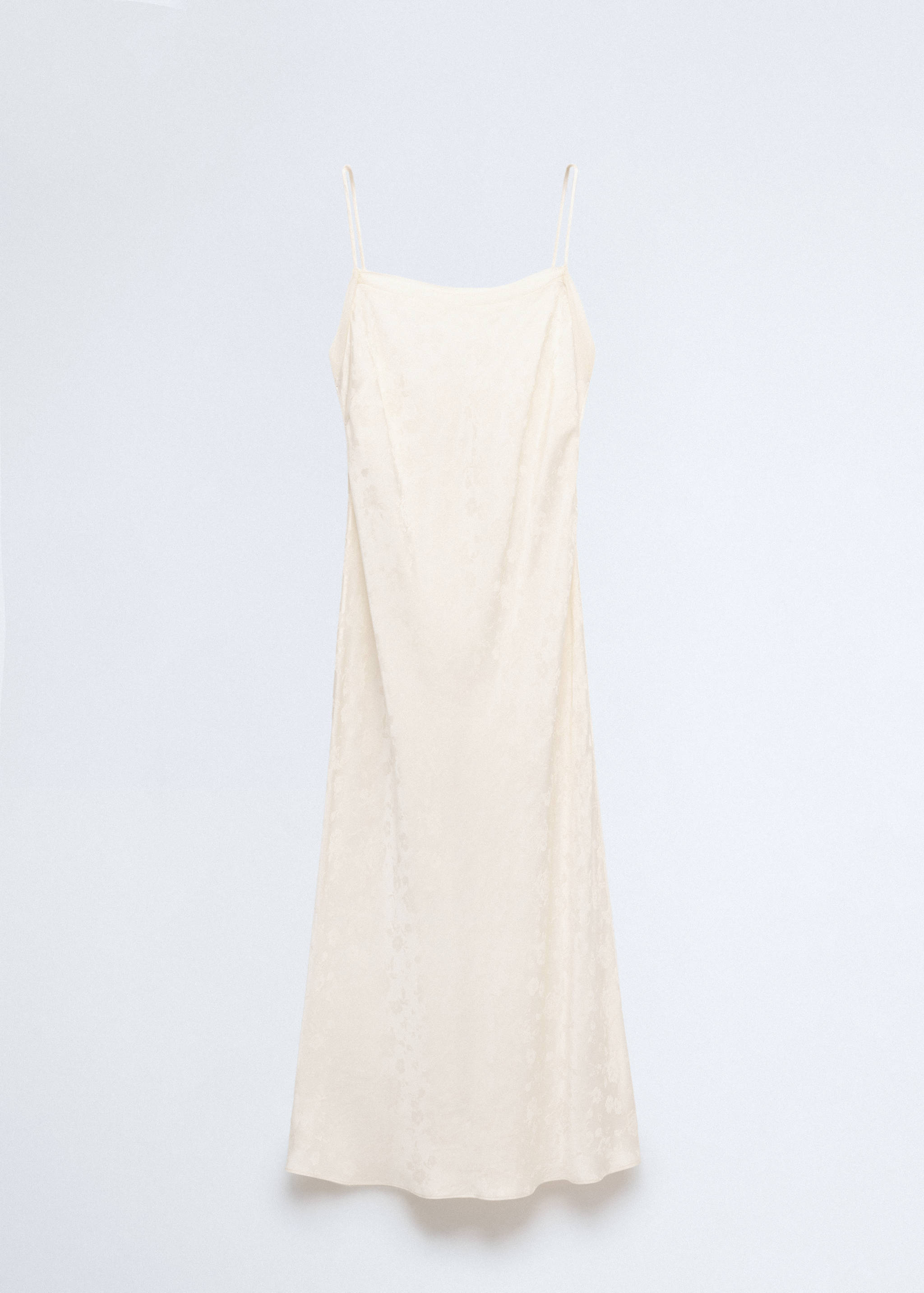 Vestido jacquard detalles seda - Artículo sin modelo
