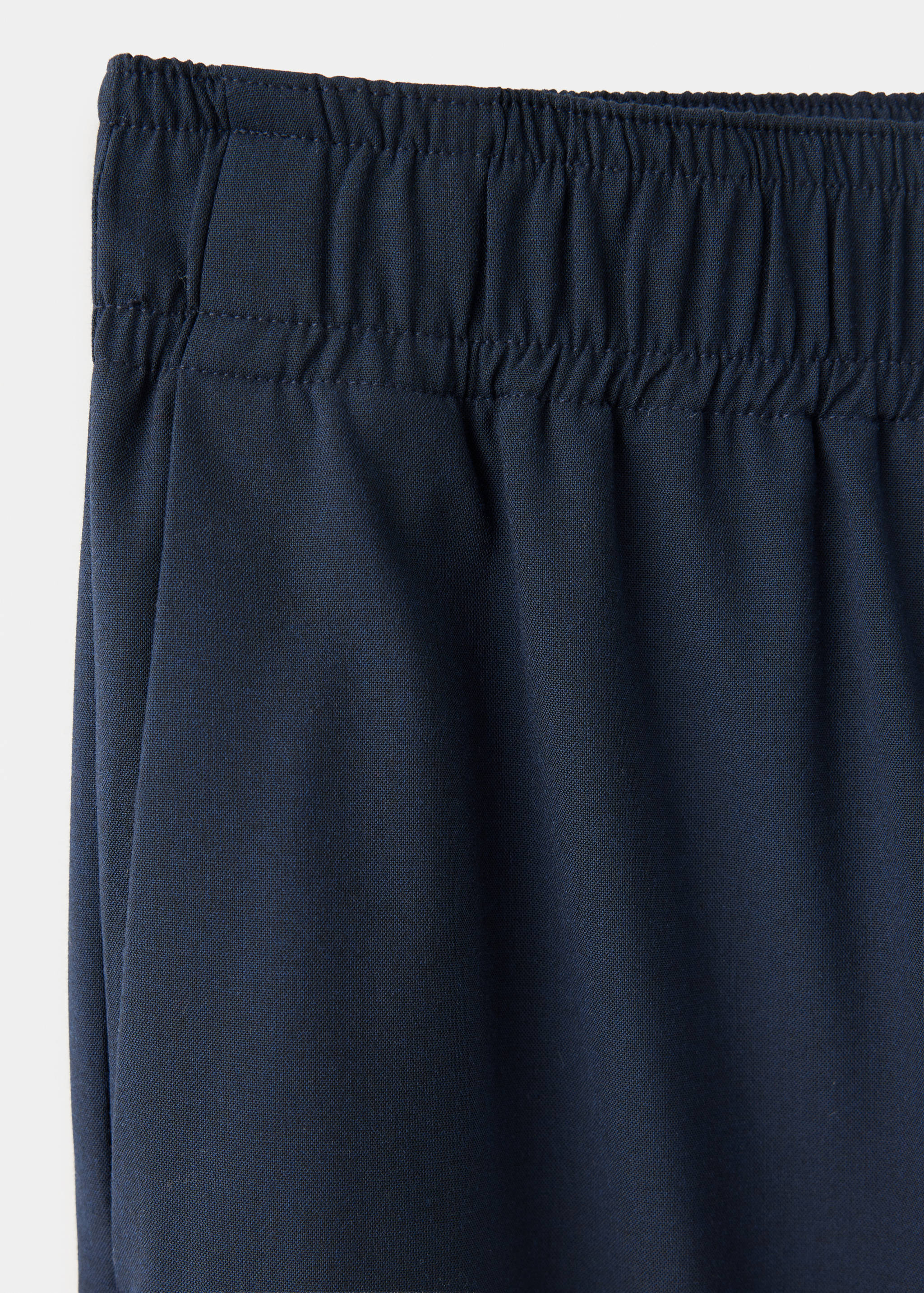 Wide leg jogger trousers - Details of the article 8