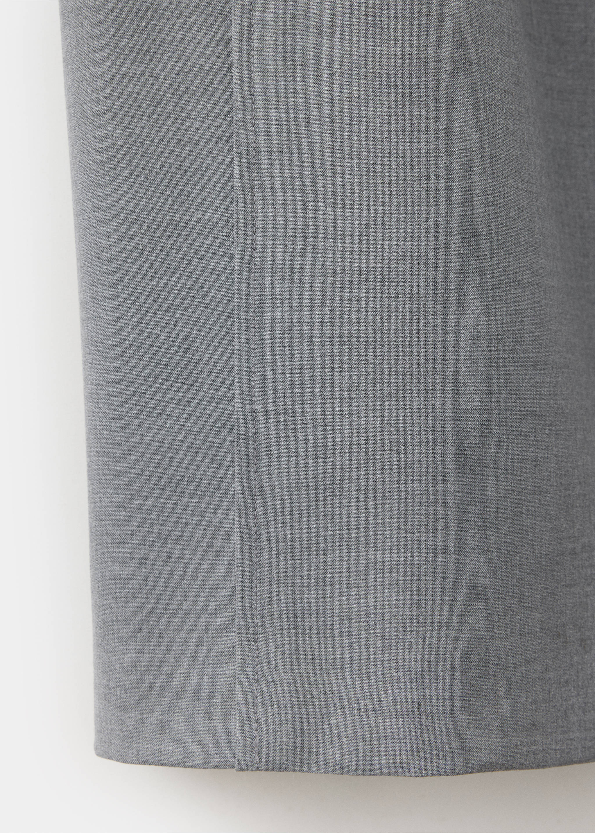 Pantalon droit détail coutures - Détail de l'article 0, Gris. Ref: 37035883-00.