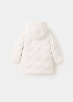 Long padded anorak — Ice Grey 6