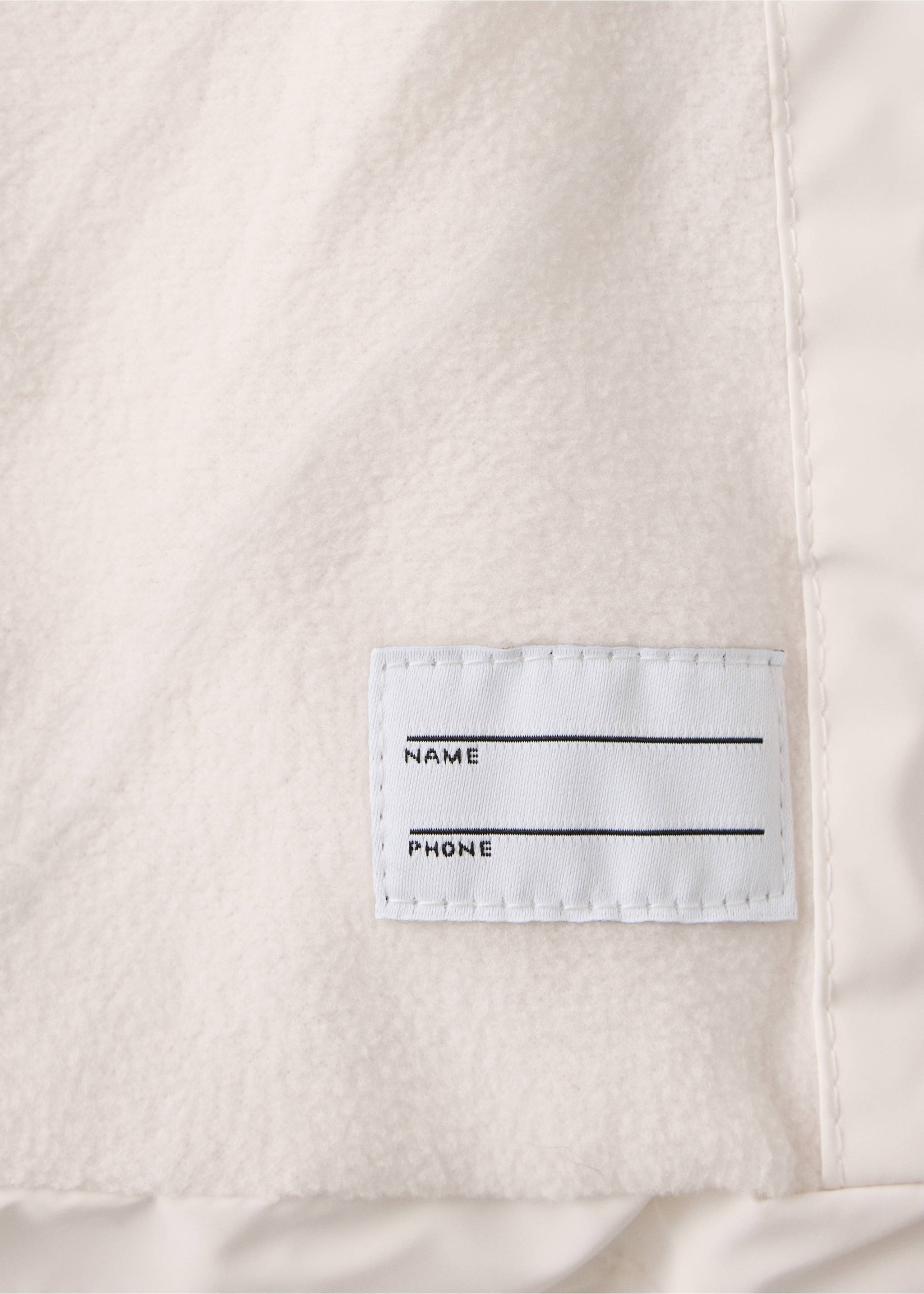 Long padded anorak - Details of the article 0, Ice Grey. Ref: 37035974-00.