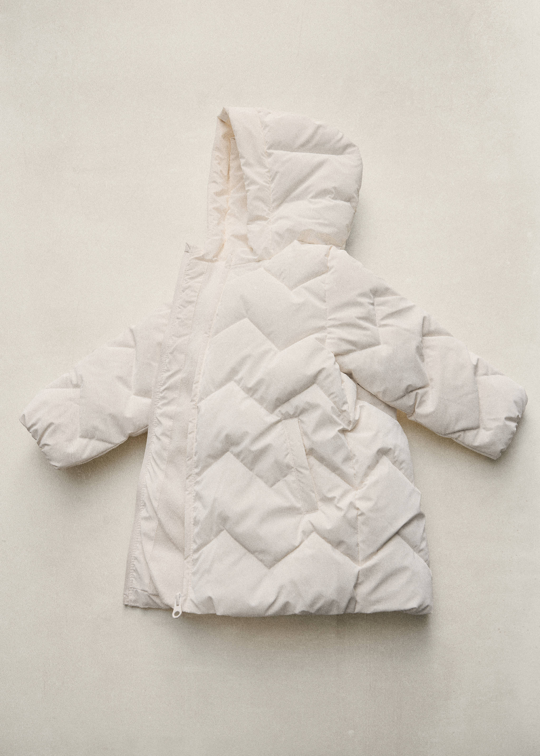 Long padded anorak - Details of the article 5