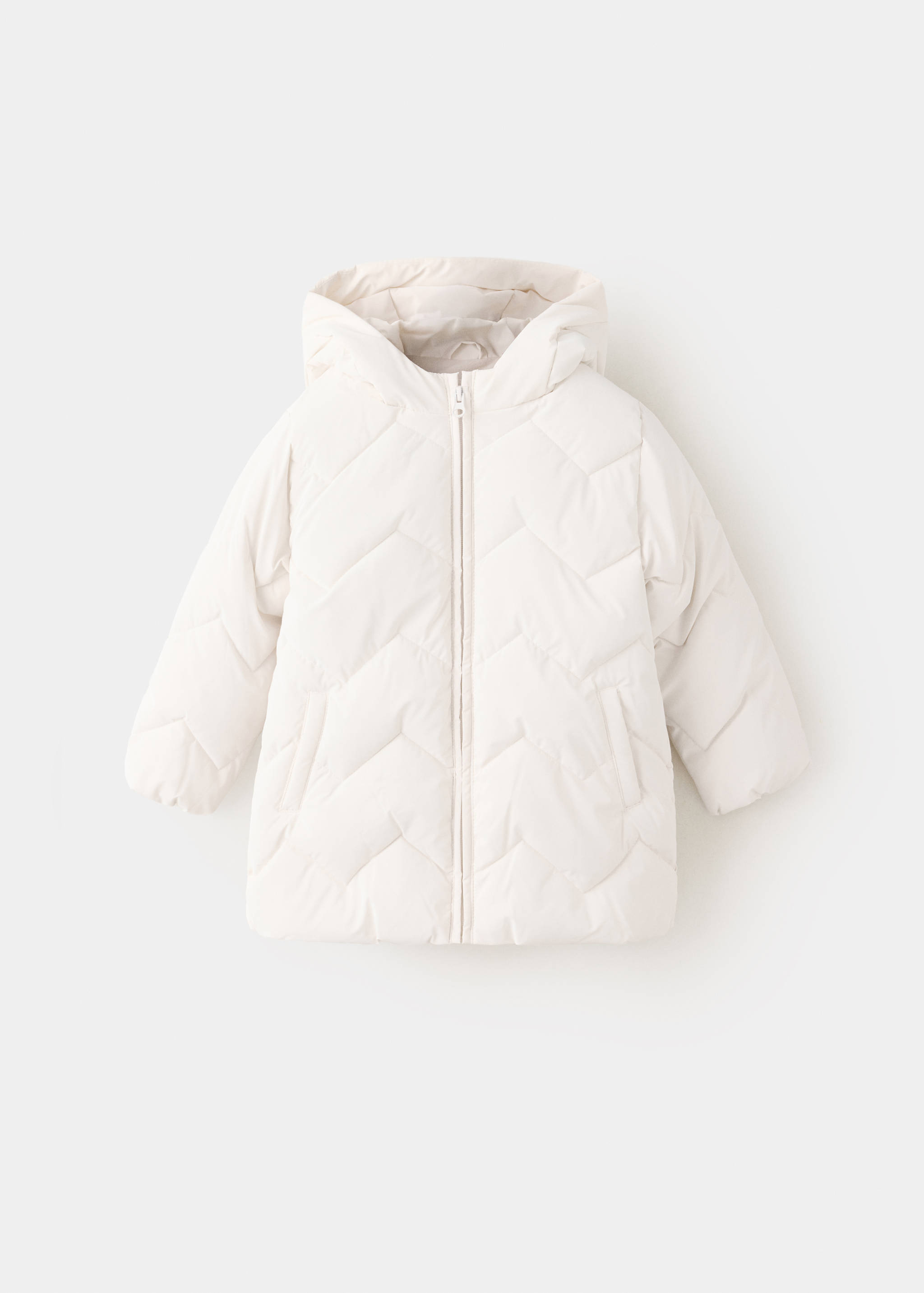 Long padded anorak - Article without model