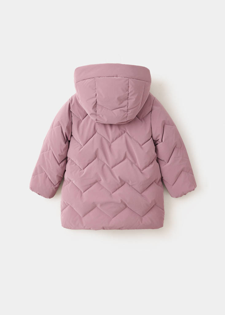 Long padded anorak — Light/Pastel Purple