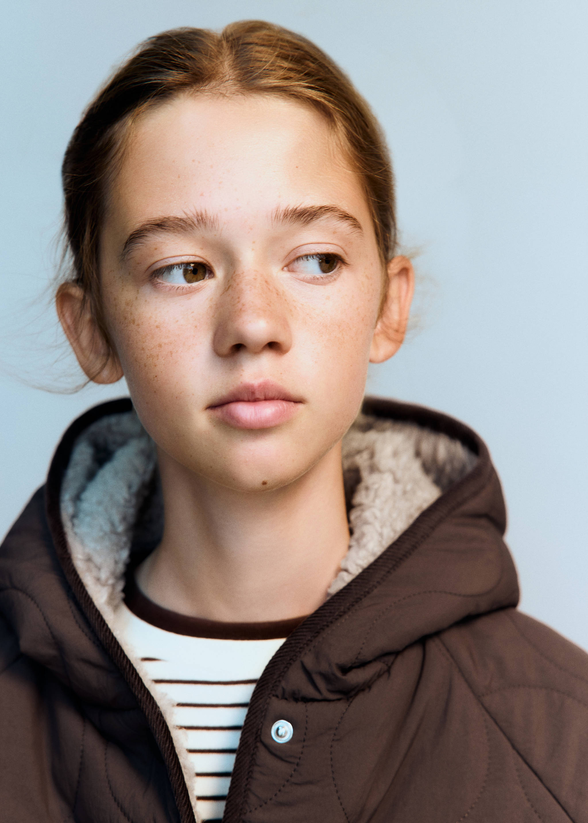 Padded sherpa-lined anorak - Details of the article 1