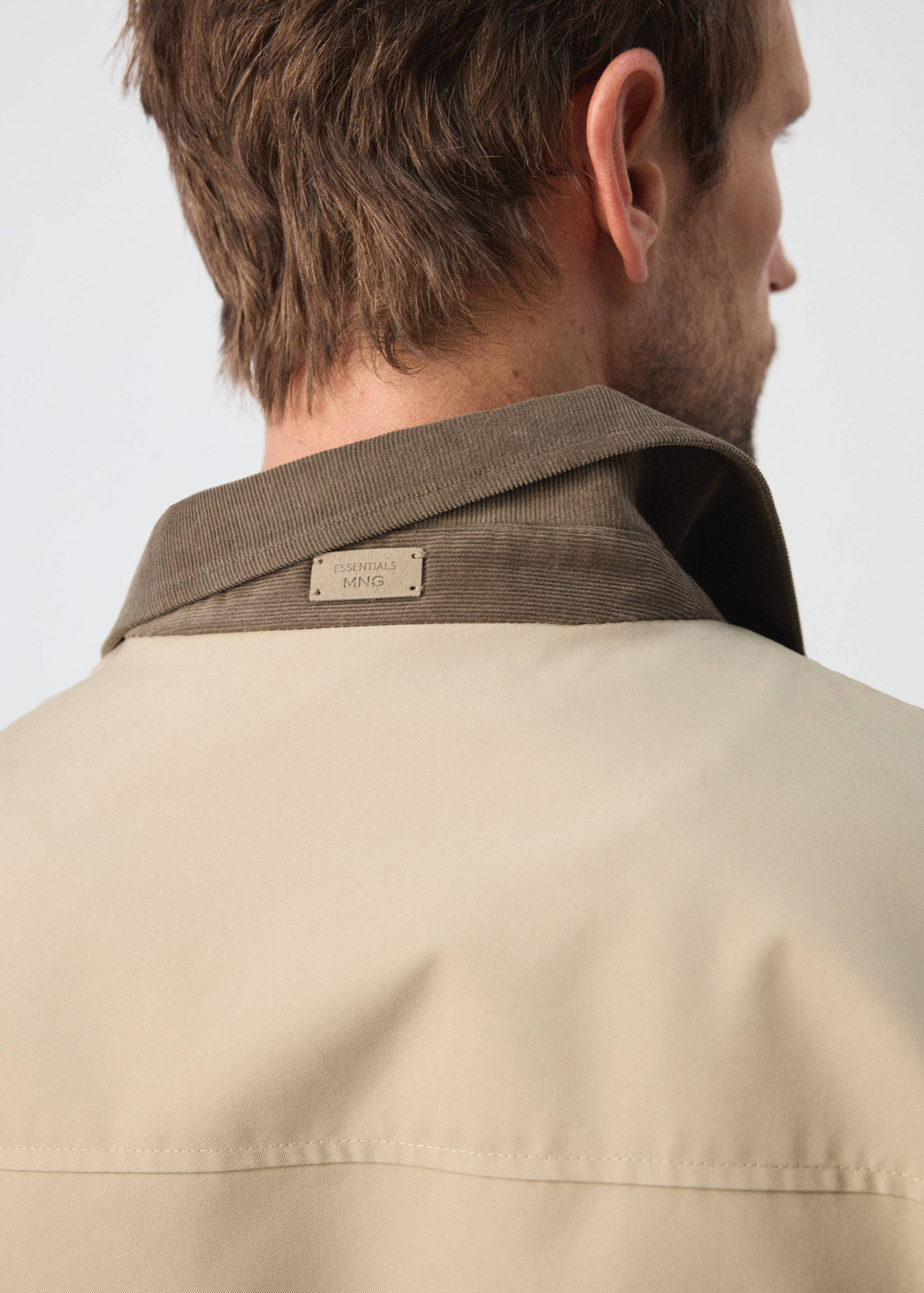 Water-repellent cotton blend jacket - Details of the article 4