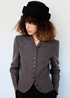 100% wool hat — Black 1