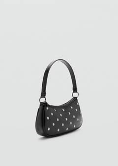 Studded shoulder bag — Black 2
