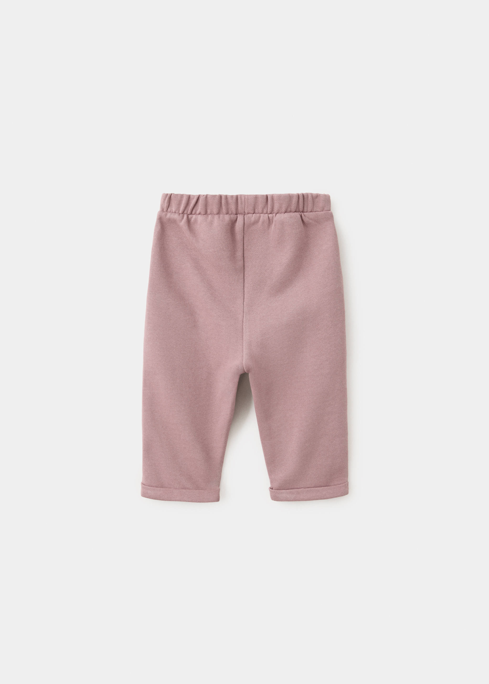 Cuffed jogger trousers - Reverse of the article