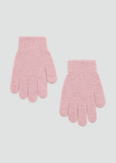 Knitted gloves — Pale Pink 1