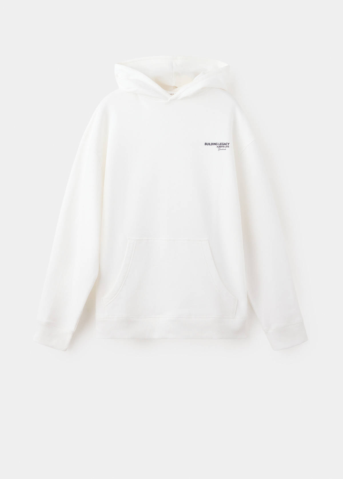 Printed cotton sweatshirt — Off White