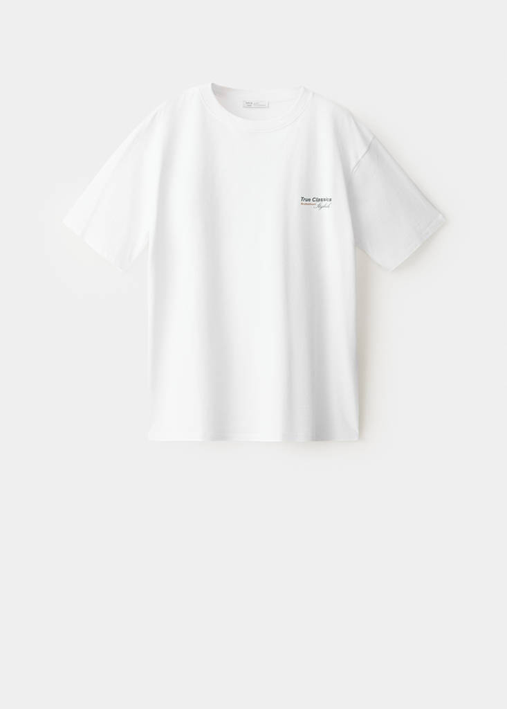Cotton T-shirt with graphic print - thumbnail 4