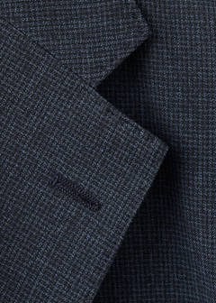 Slim fit wool blend blazer — Navy 9