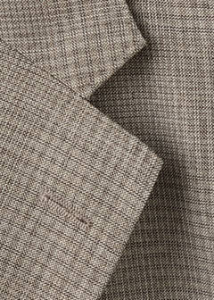 Slim fit wool blend blazer — Beige 8