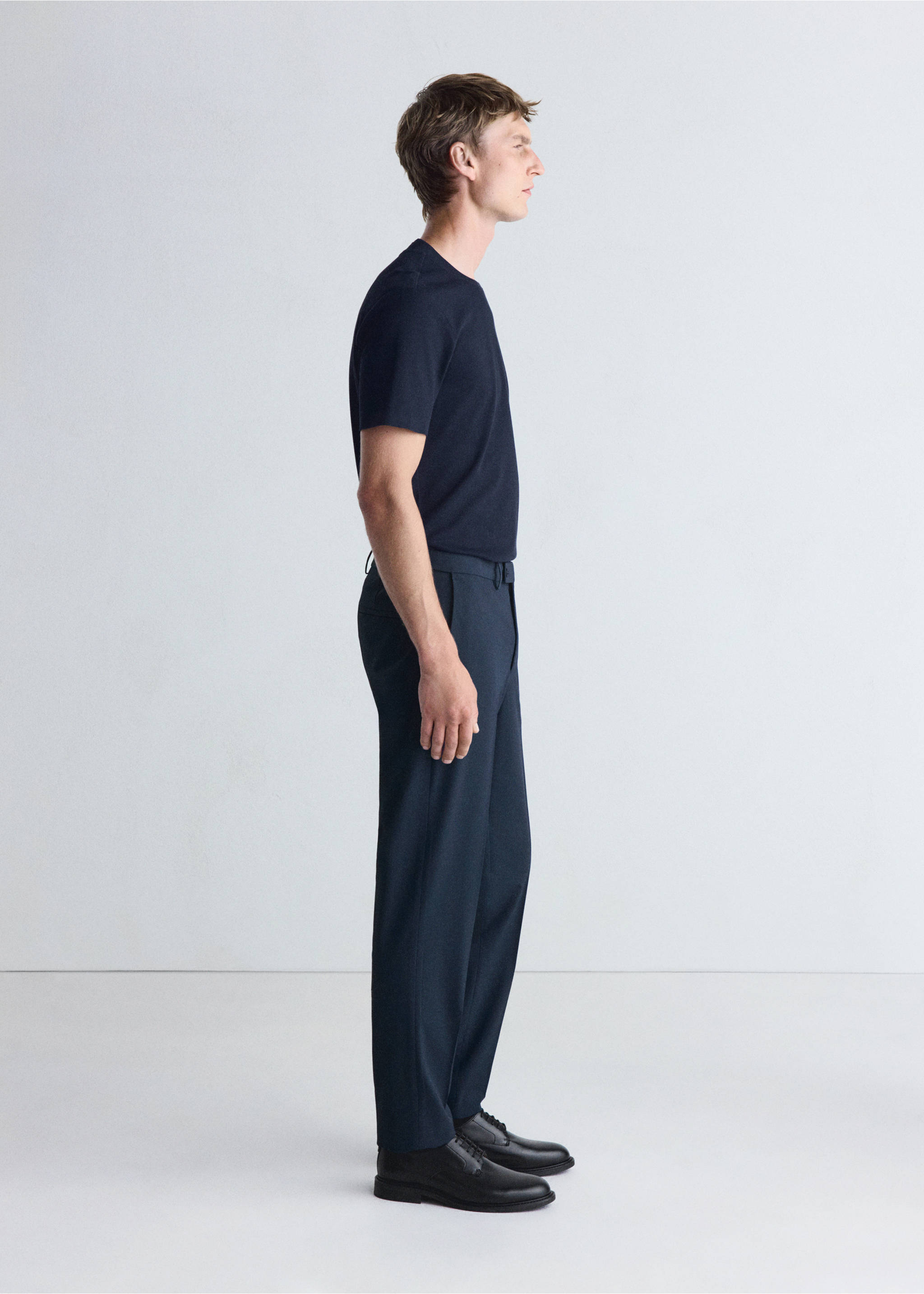 Pantalon thermorégulateur coupe slim - Détail de l'article 2, Bleu. Ref: 37036325-00.