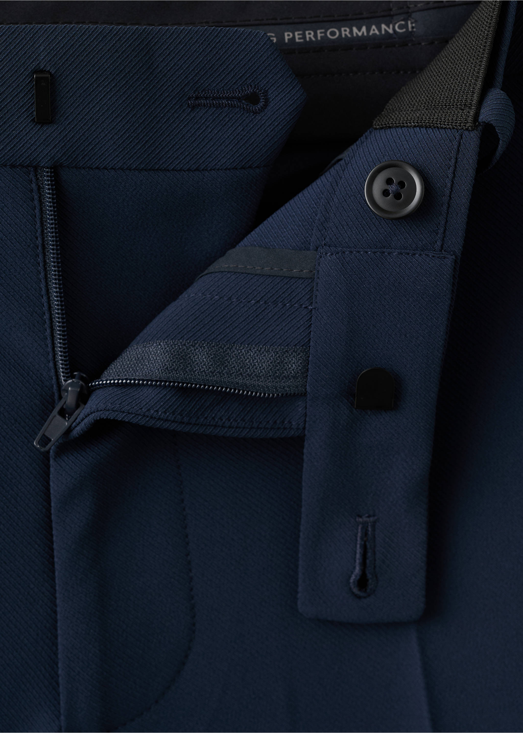 Pantalon thermorégulateur coupe slim - Détail de l'article 0, Bleu. Ref: 37036325-00.
