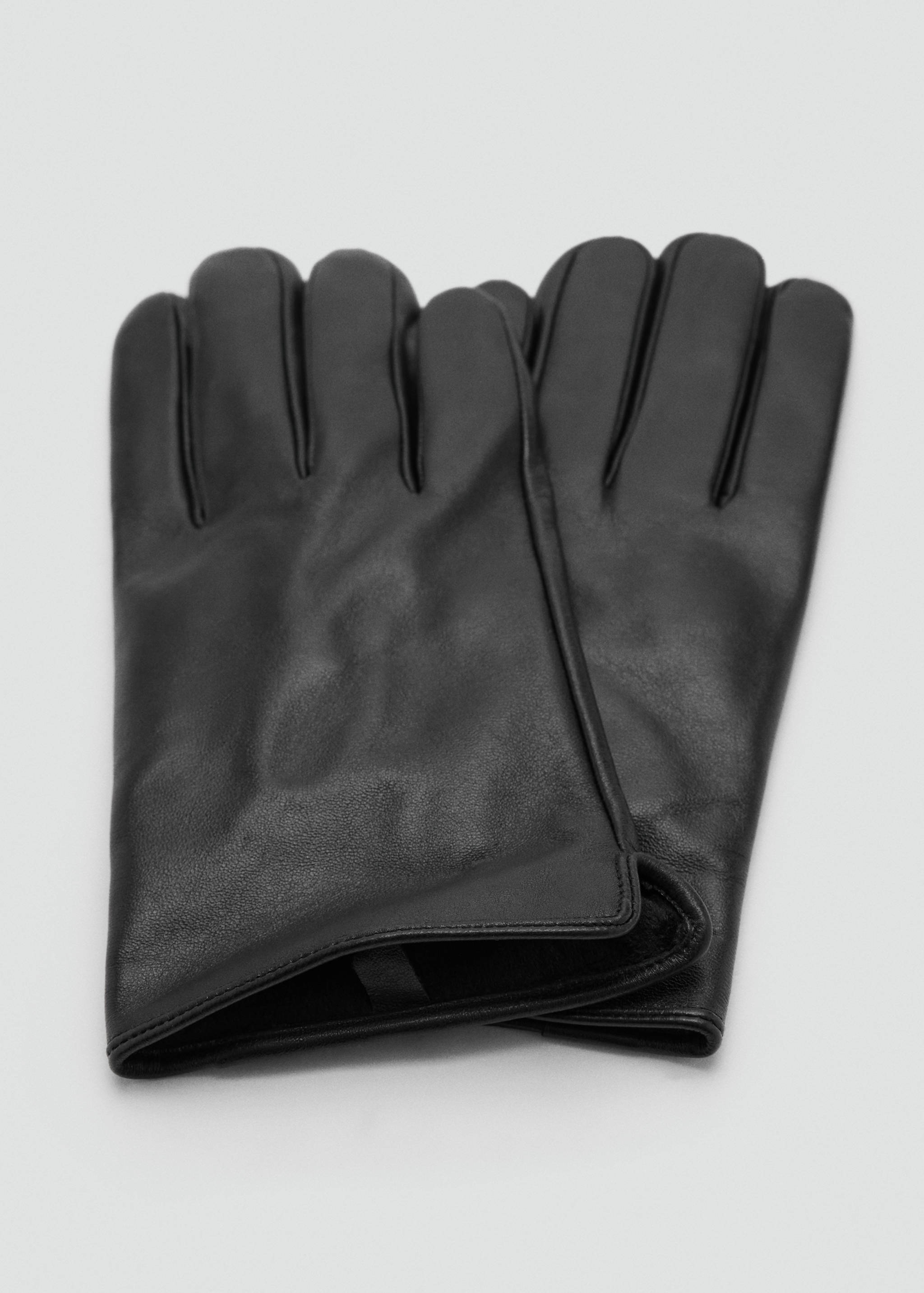 Leather gloves - Medium plane