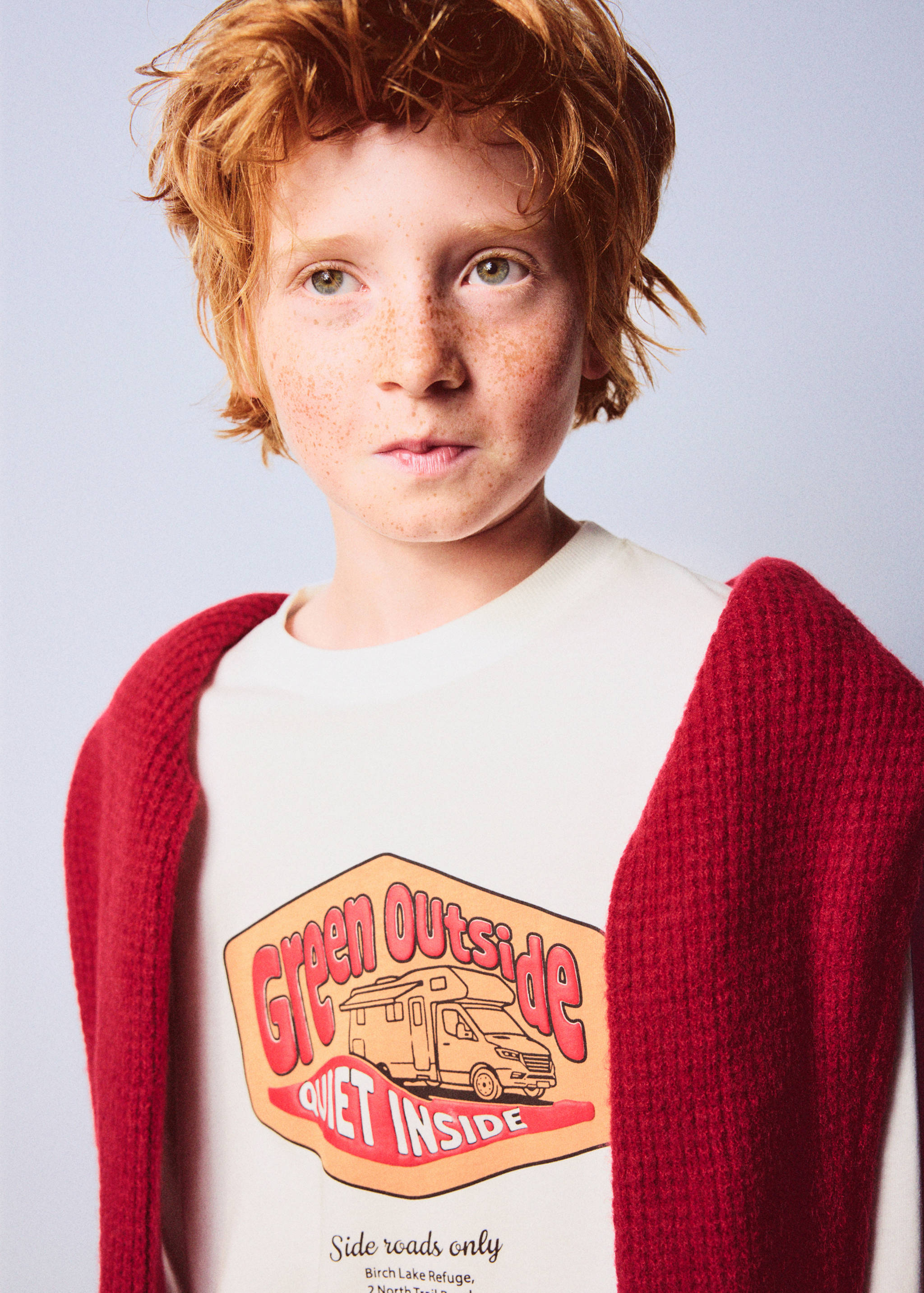Printed long sleeve t-shirt - Details of the article 1