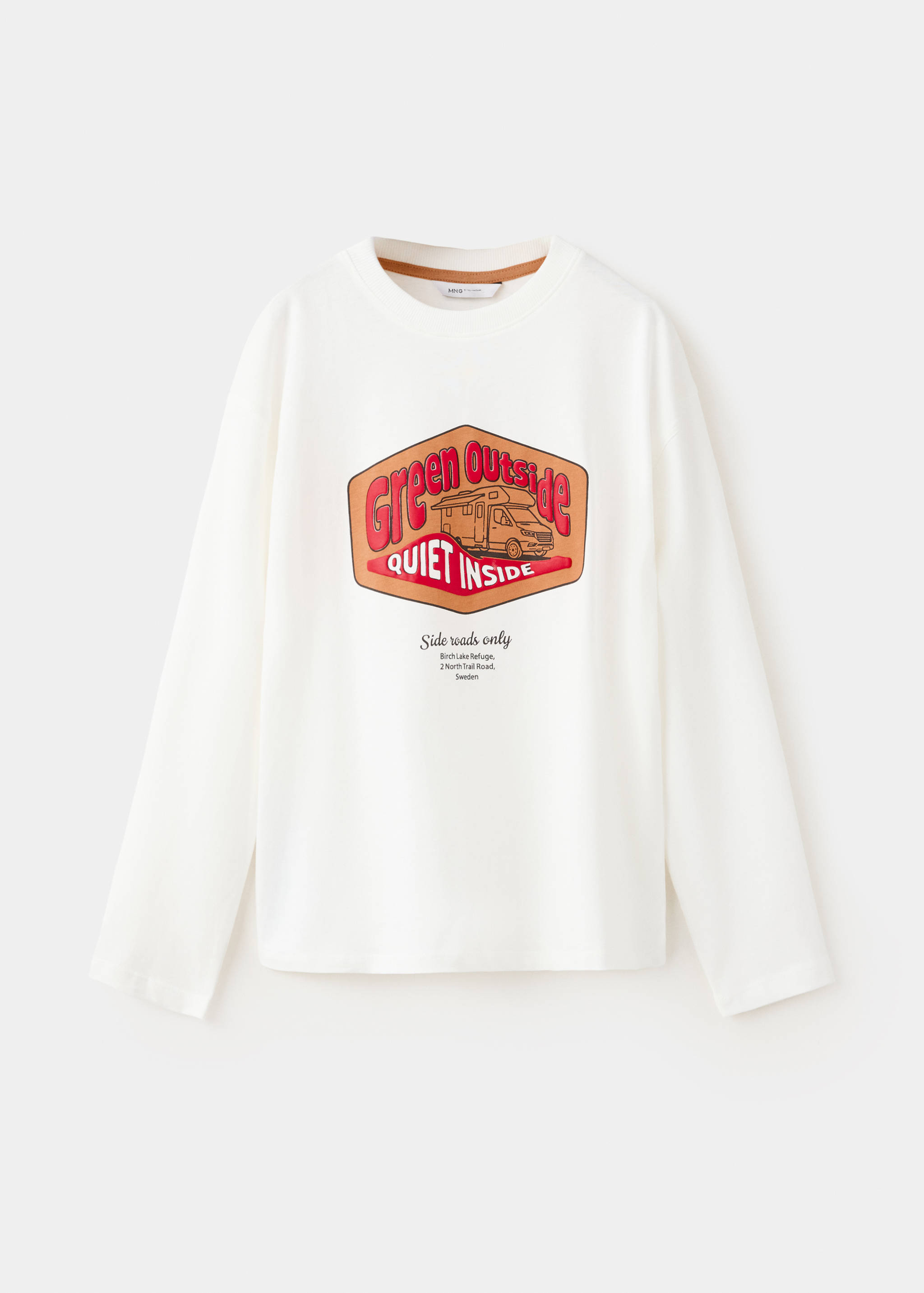 Printed long sleeve t-shirt - Article without model