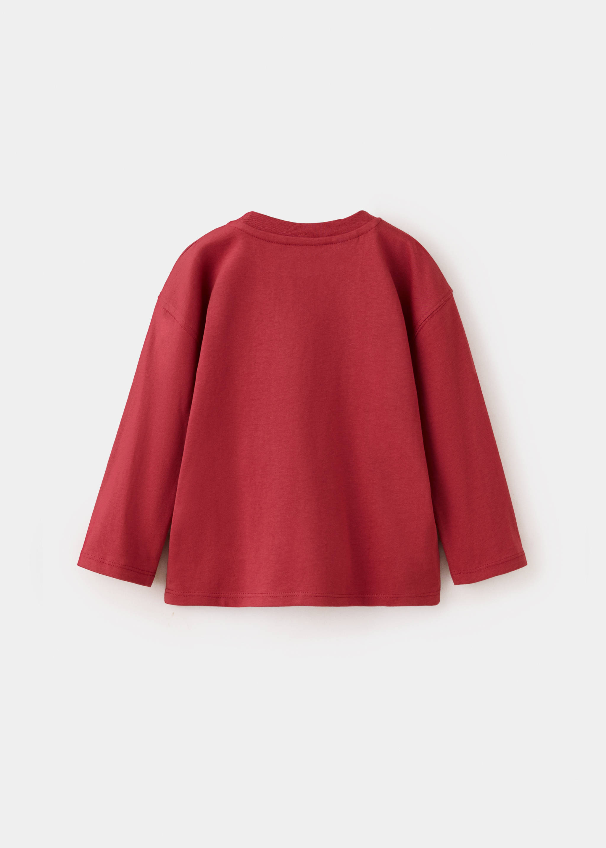 T-shirt manches longues imprimé - Verso de l’article