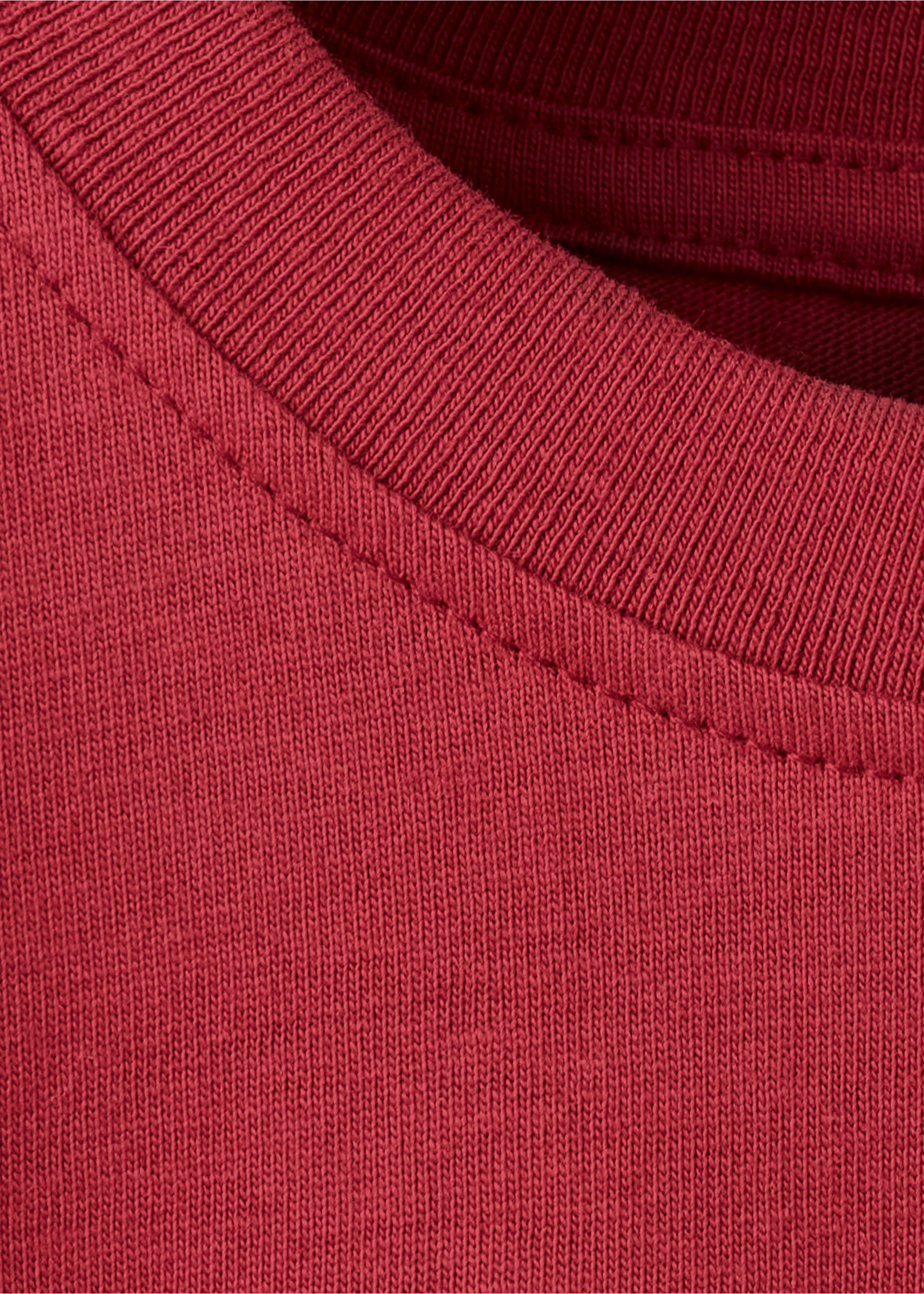 T-shirt manches longues imprimé - Détail de l'article 8, Grenat. Ref: 37036331-00.