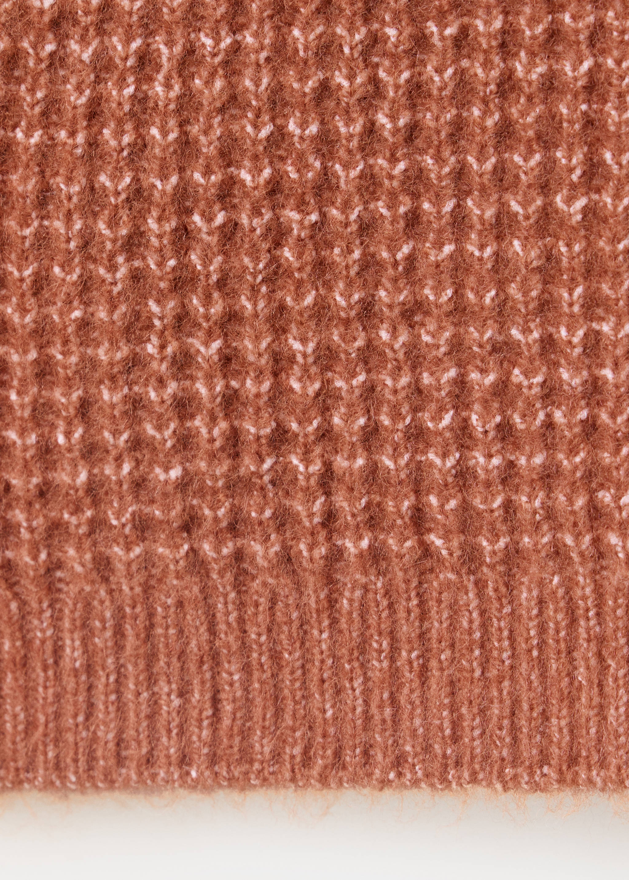 Textured knit sweater - Details of the article 0