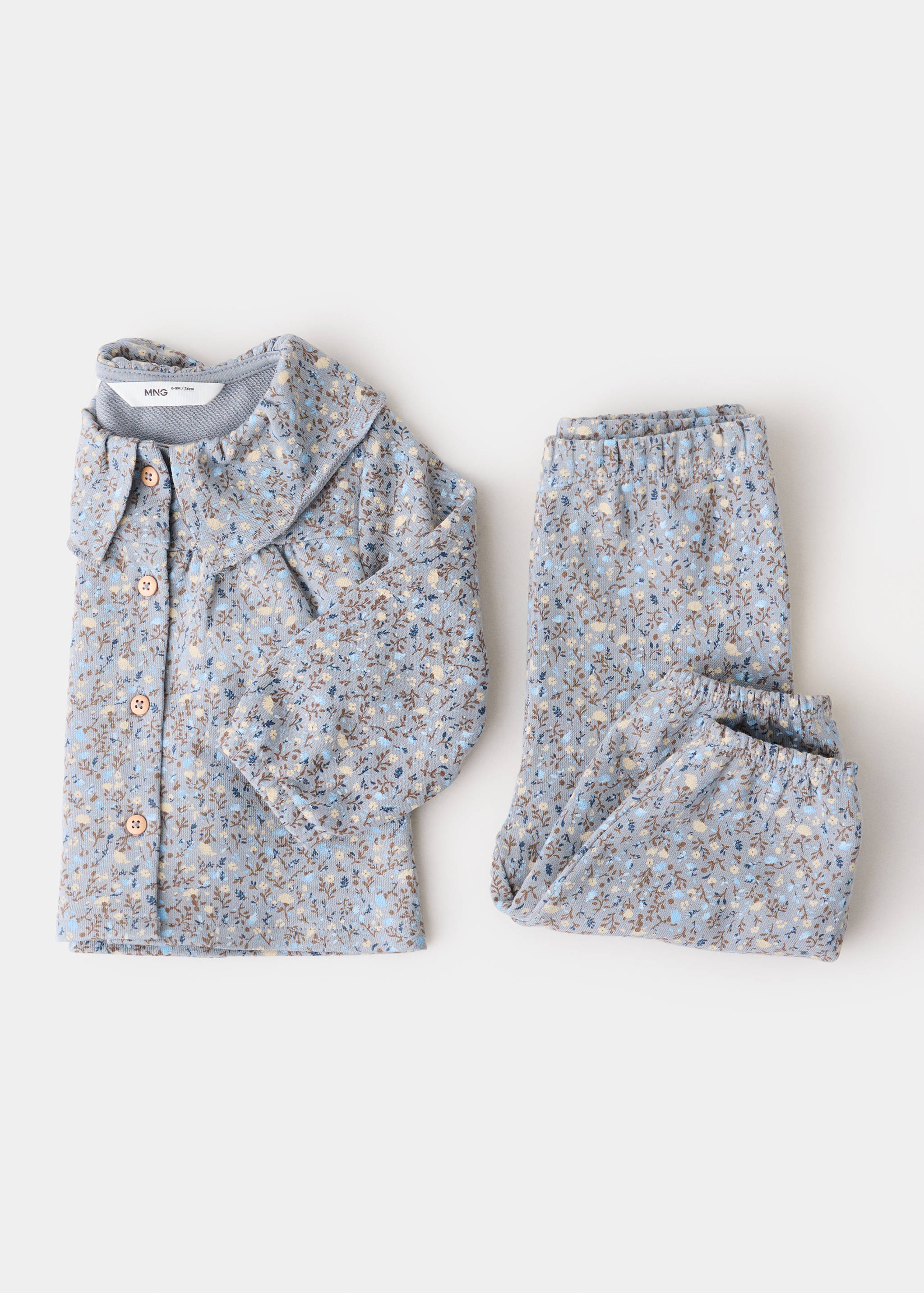 Floral print sweatshirt - Details of the article 0