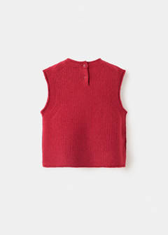 Ribbed jersey jacket — Red 4