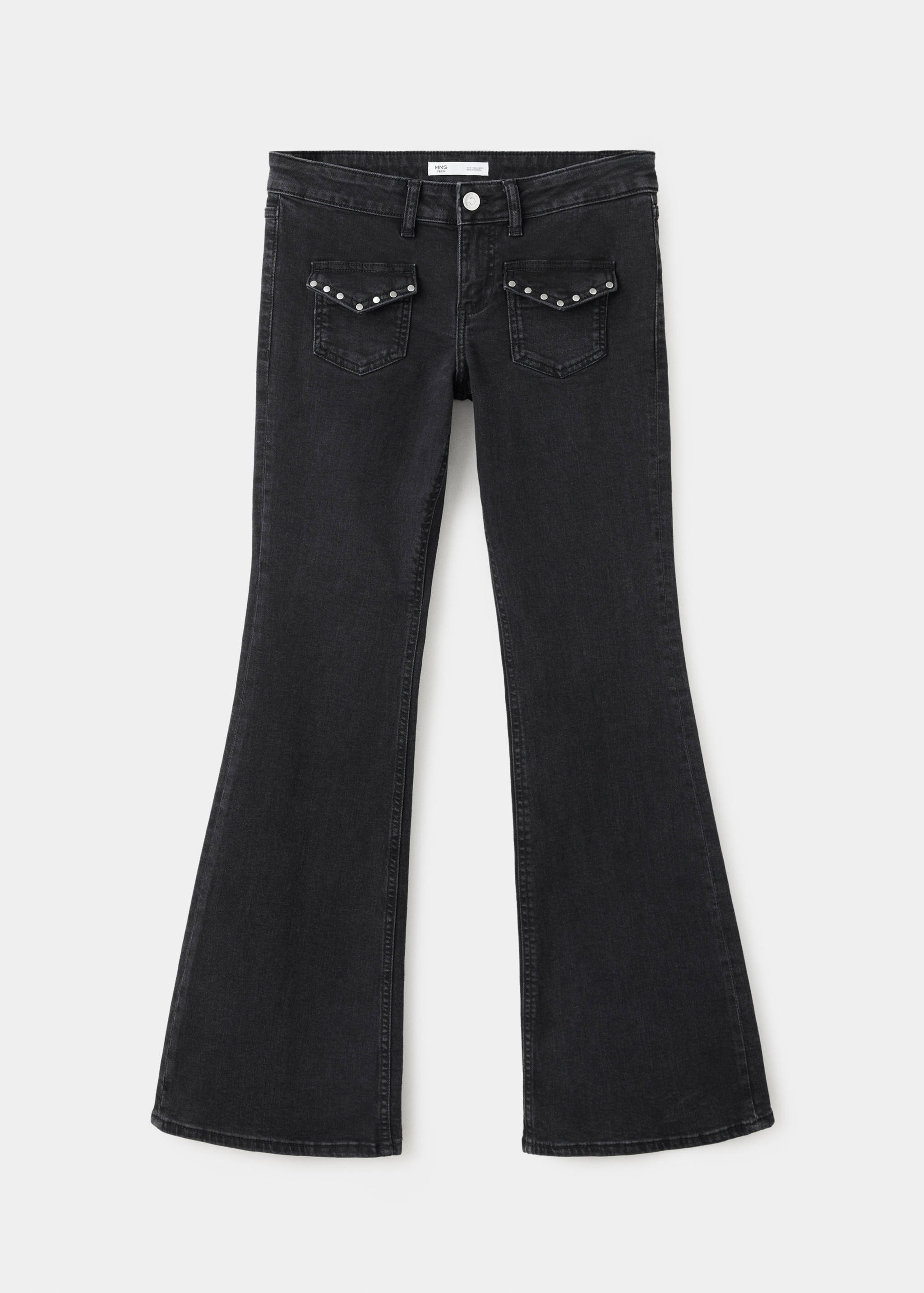 Jeans flare tachuelas - Artículo sin modelo
