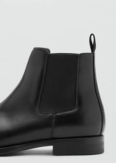 Polished leather chelsea boots — Black 4