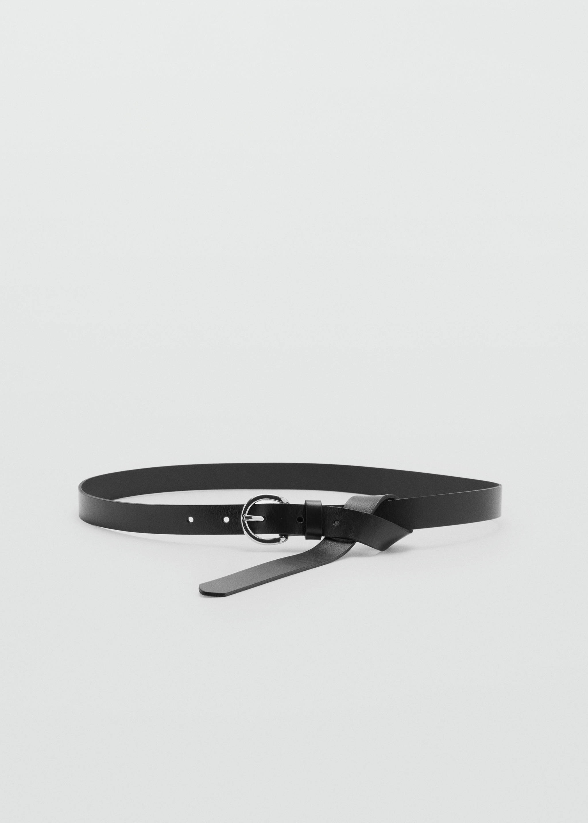 Ceinture cuir boucle ovale - Détail de l'article 3