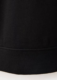 Cotton sweatshirt with sequin detail — Black 7