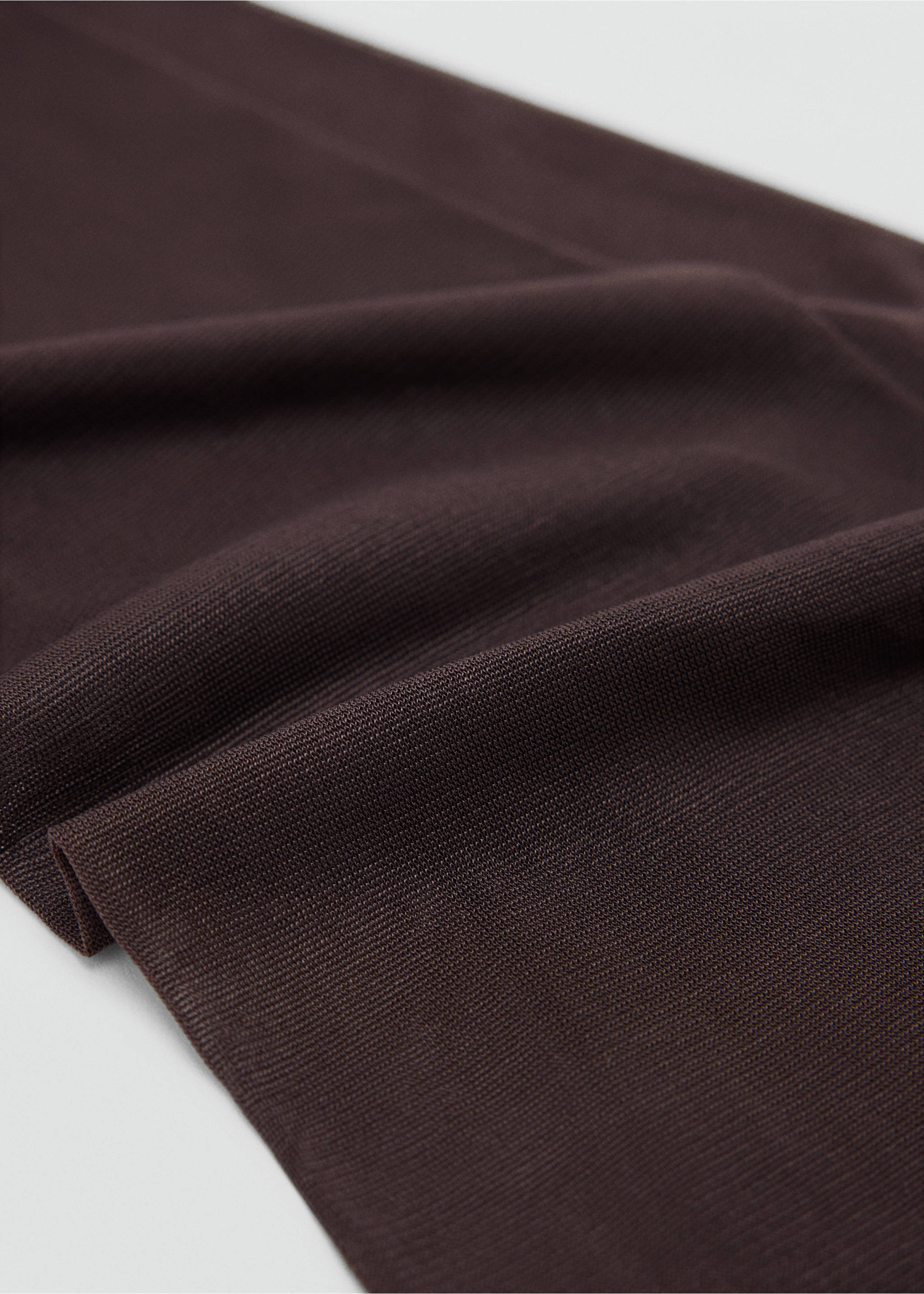 Thin veiled tights - Medium plane, Chocolate. Ref: 37036361-00.