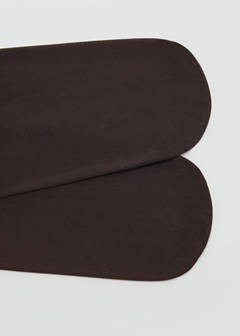 Thin veiled tights — Chocolate 3