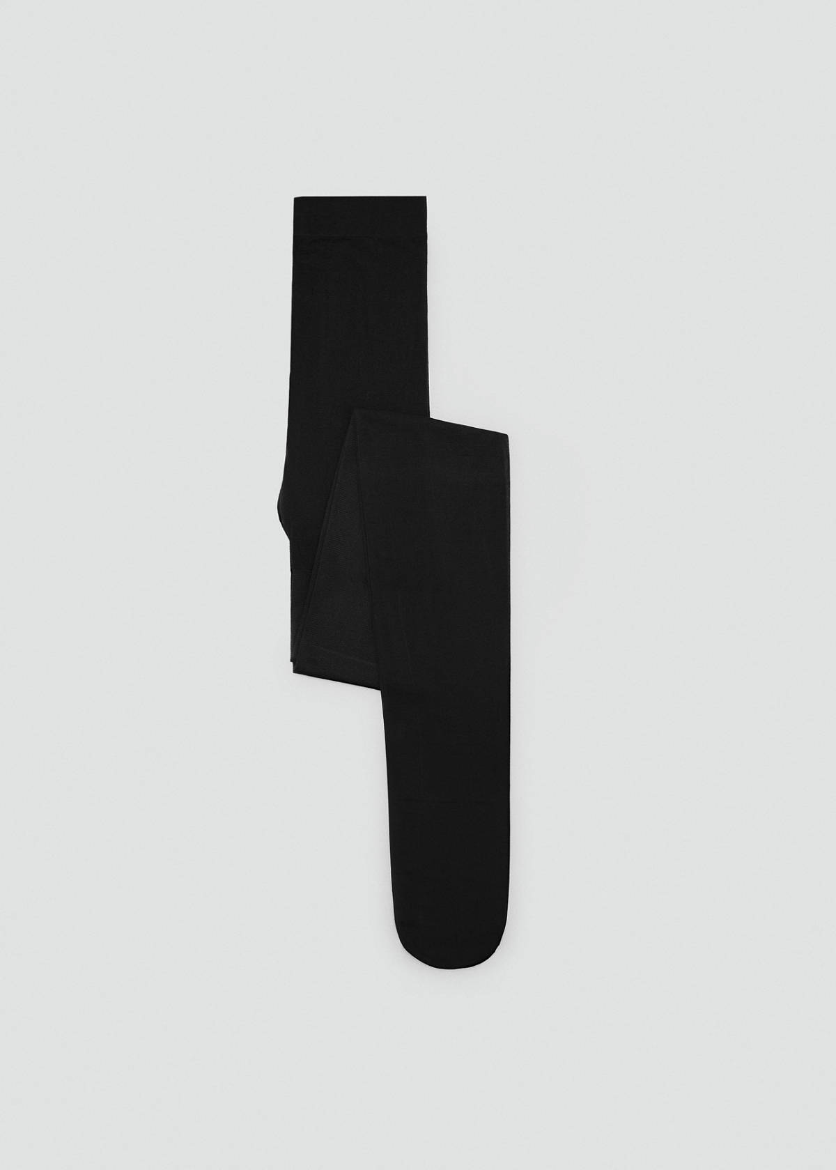Thin veiled tights — Black