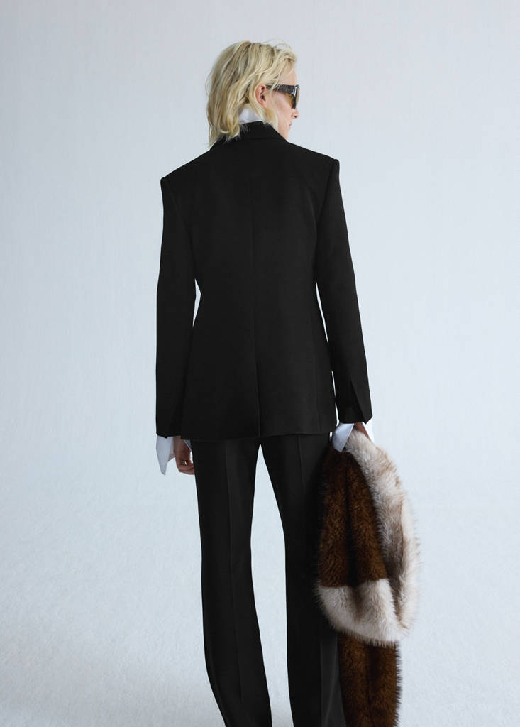 Double-breasted suit jacket - thumbnail 3