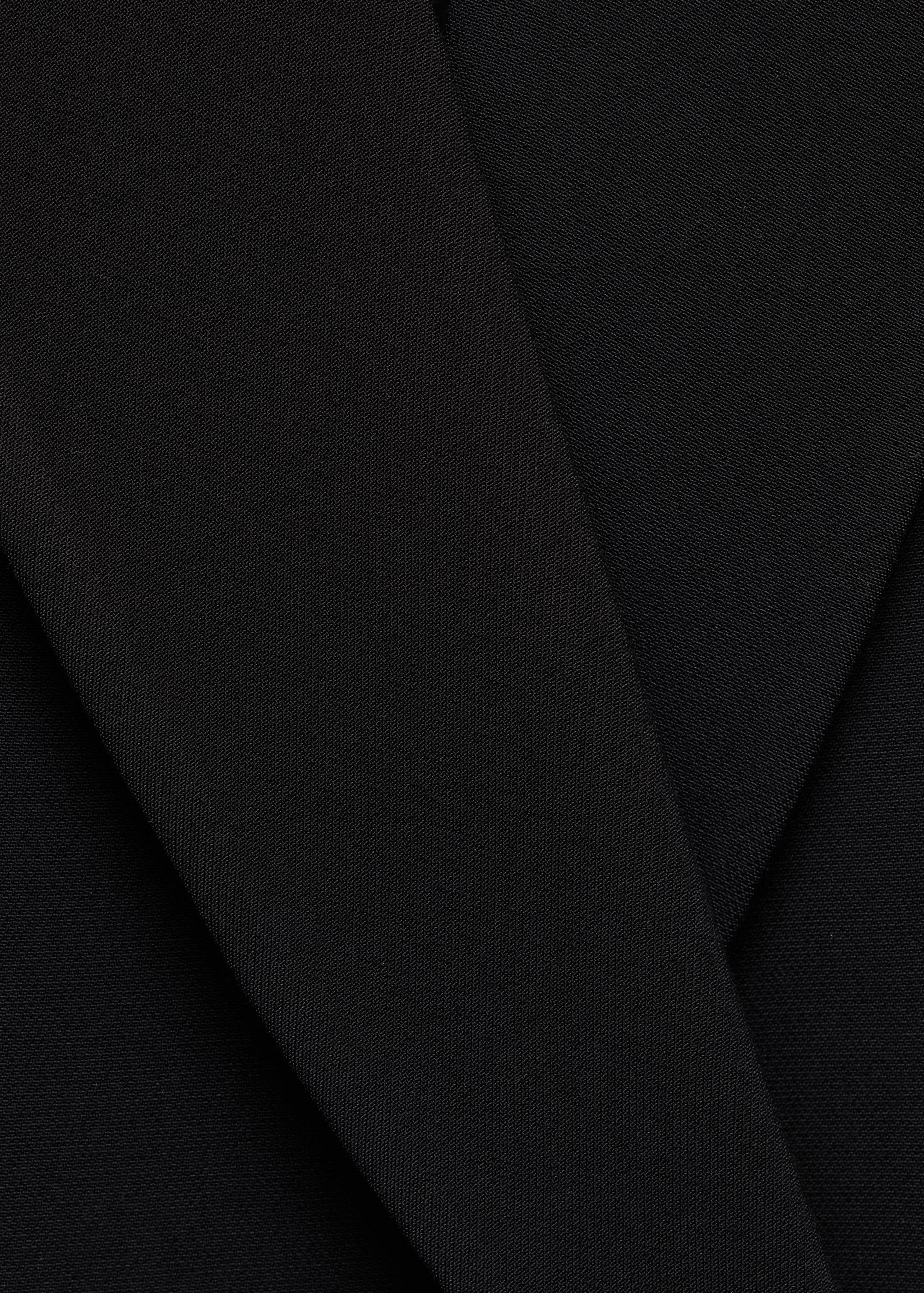 Fitted double-breasted blazer - Details of the article 8