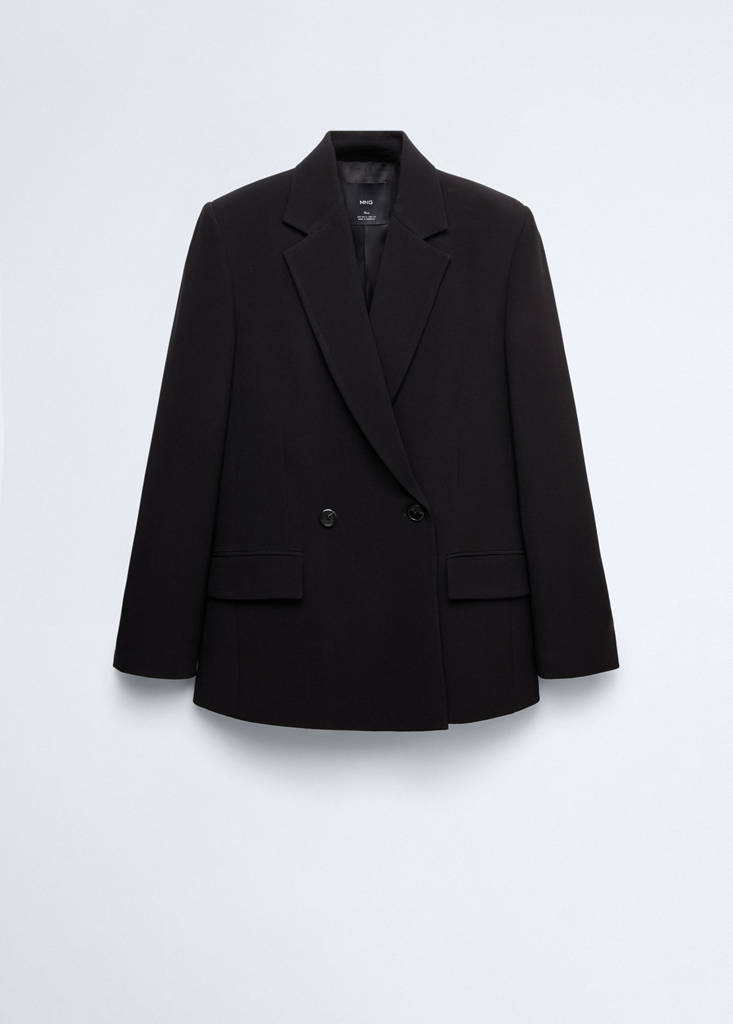 Double-breasted suit jacket - thumbnail 4
