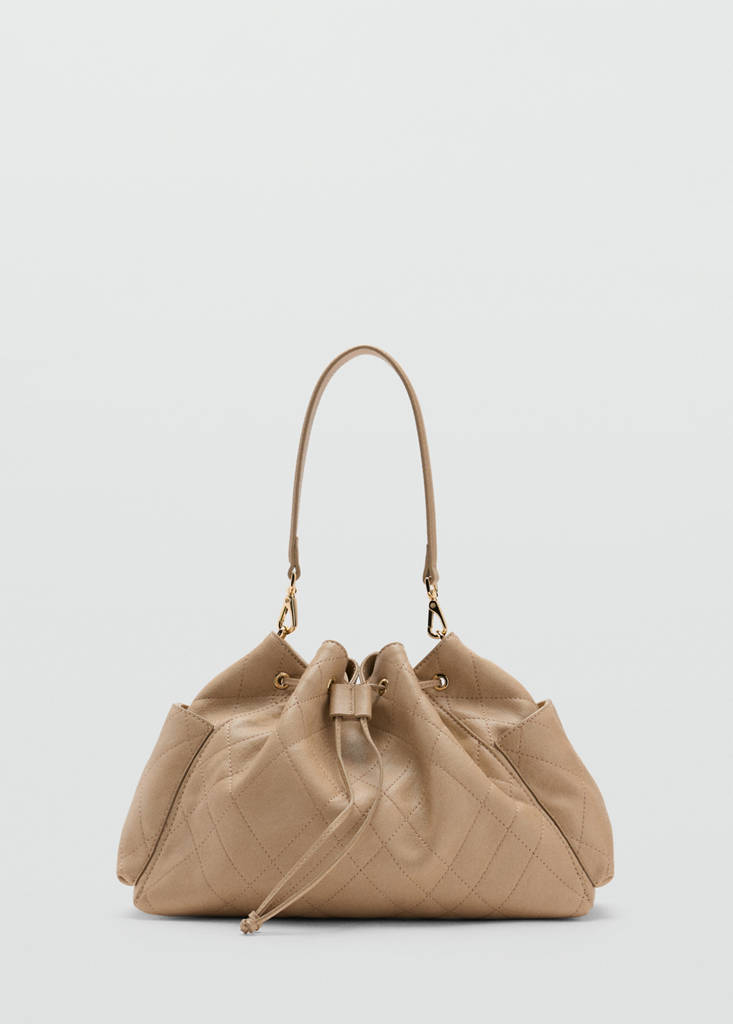 Mango Quilted shoulder bag